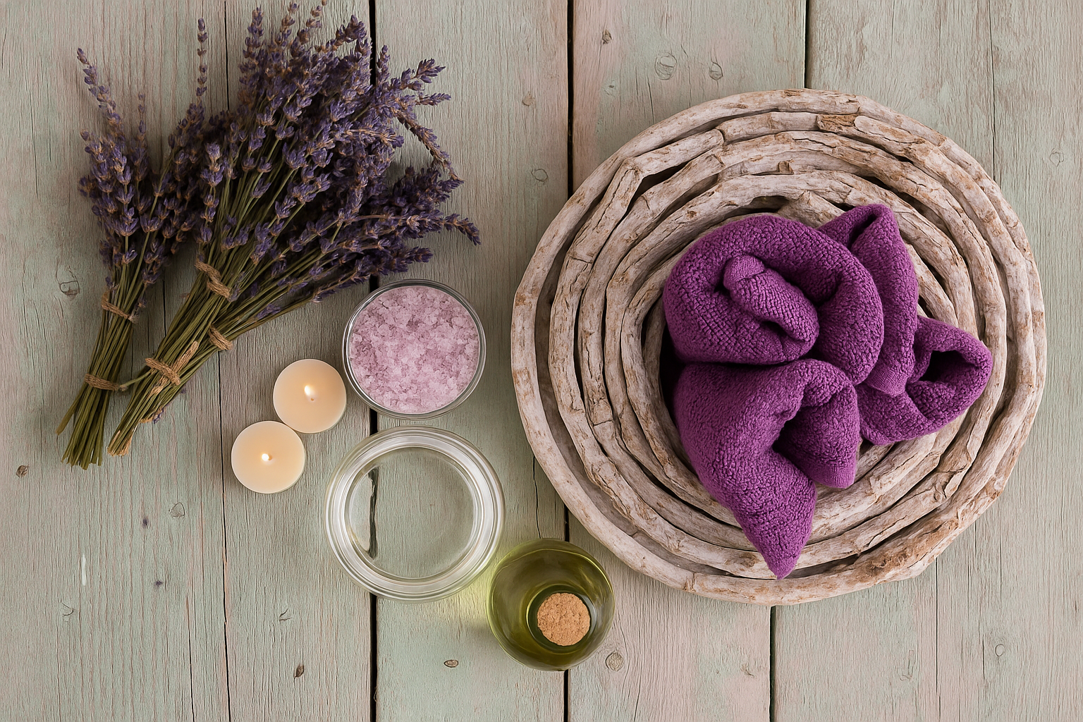 Massage bien-être en Provence, ambiance zen