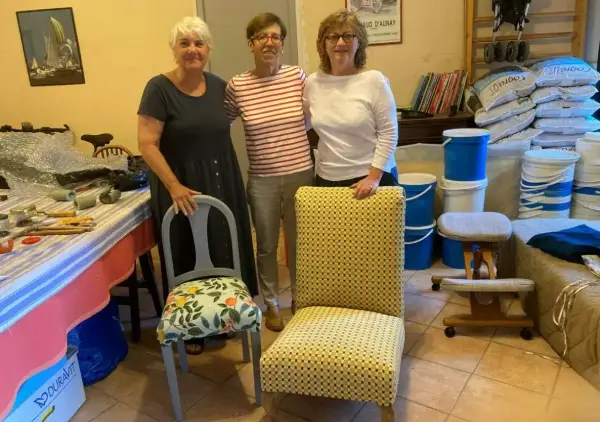 Stage de rénovation de fauteuils anciens